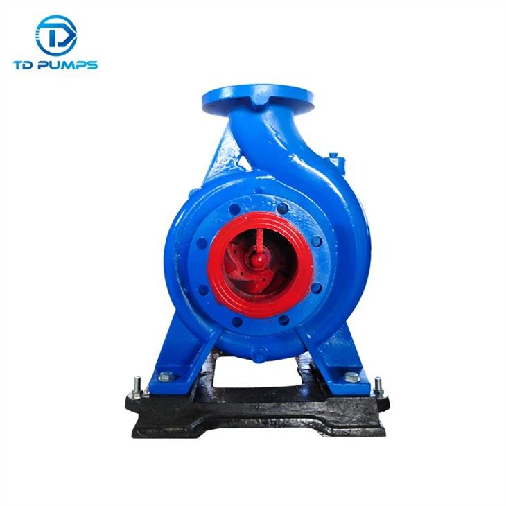 Single Stage Volute Casing Pump Efficiency Big Capacity 40Hp End Suction Water Pump